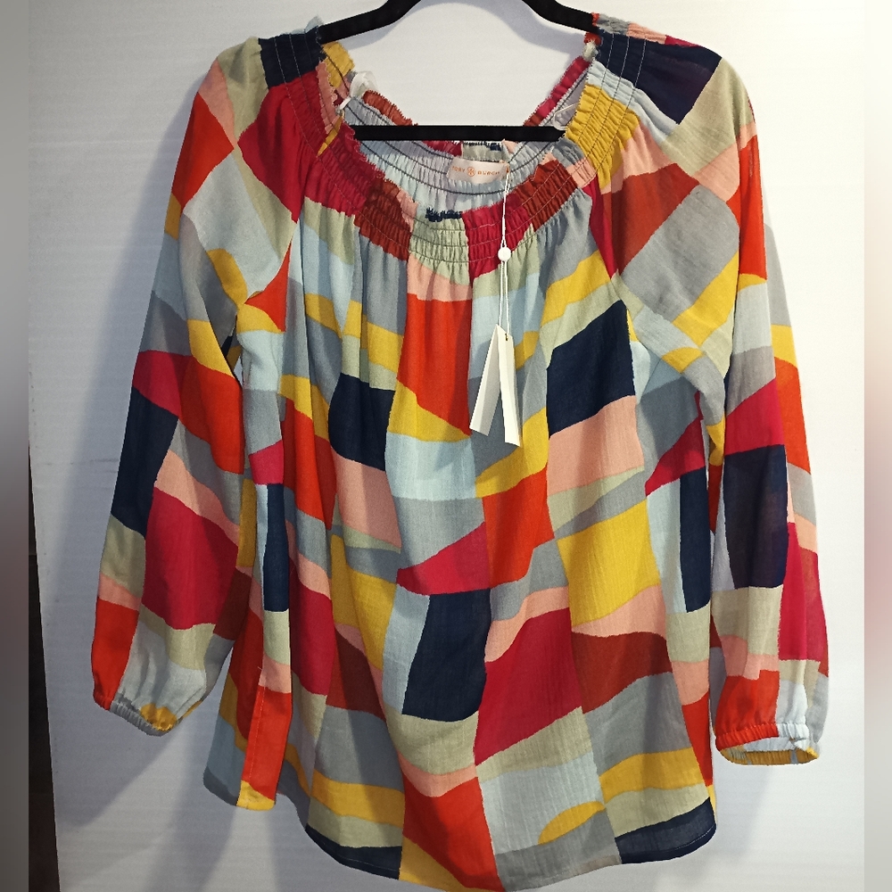 Tory Burch Multi color Tunic Large